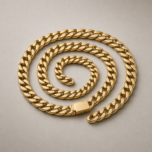Cuban Link Chain, 4mm
