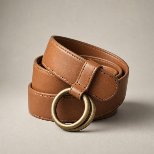 O-Ring Belt, Antique Brass