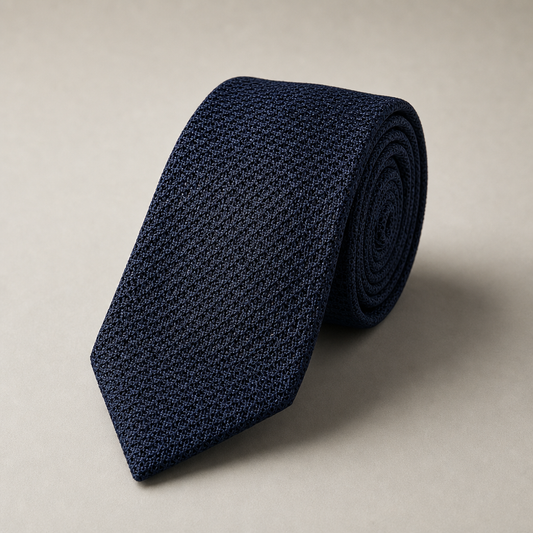 Wool-Silk Tie, Grenadine Weave