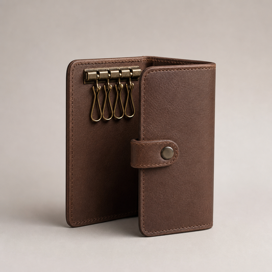 Leather Key Case, Six Hooks