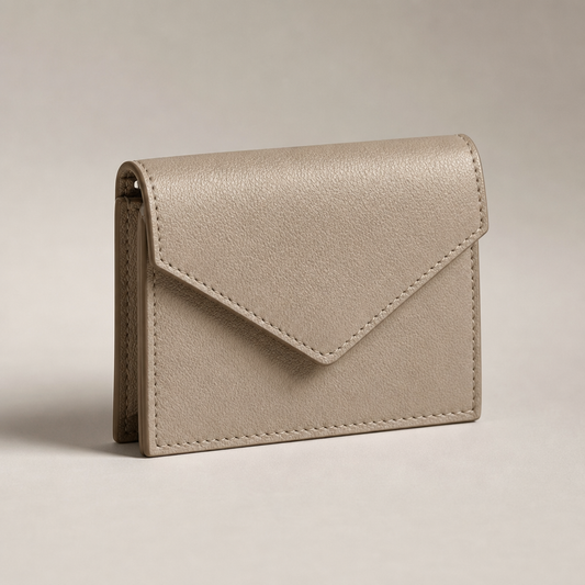 Envelope Card Case with Gusset