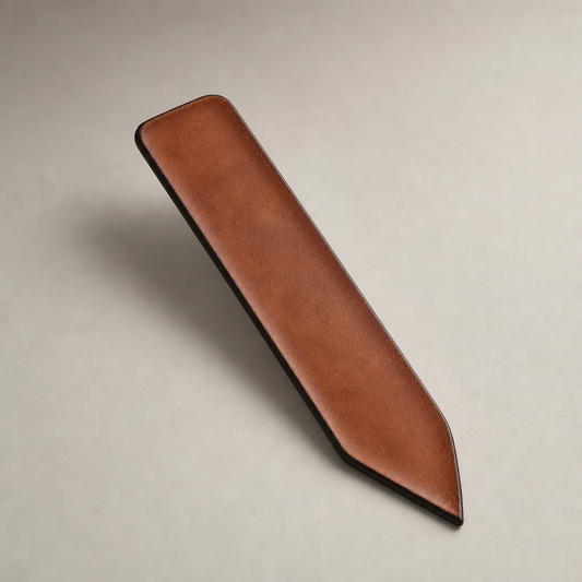 Leather Bookmark, Hand-Cut