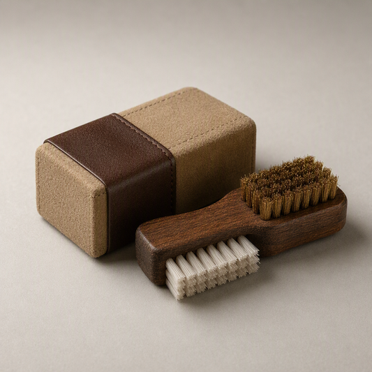 Suede Cleaning Block and Brush
