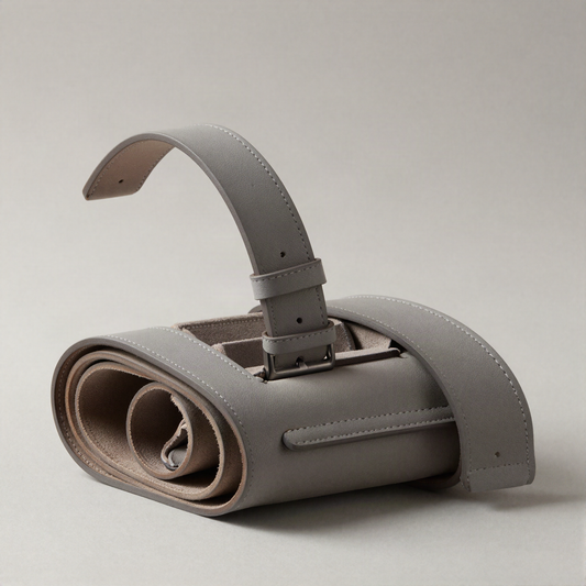 Belt Storage Roll, Suede-Lined