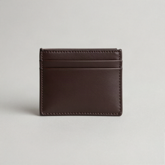 Full-Grain Card Holder, Espresso