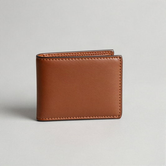 Slim Leather Bifold Wallet